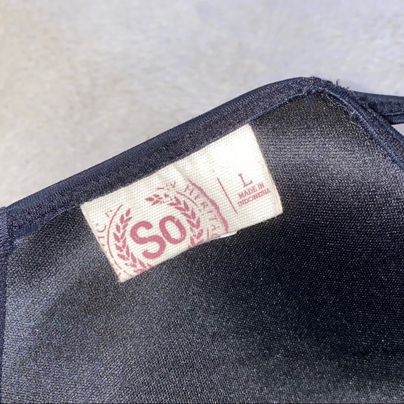 SO Push Up Underwire Swimsuit Bikini Top Juniors L - Picture 4 of 6